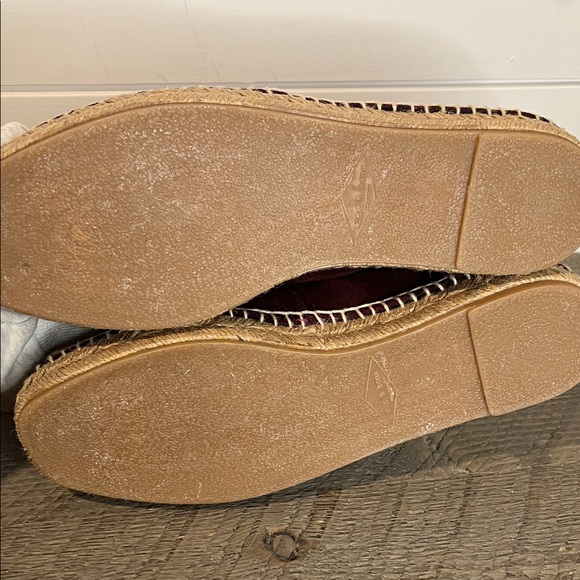Rag & Bone Edie Espadrille Merlot Red Size EU 39 US 9 - Picture 6 of 8